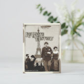 Postkarte für die Versionsgeschichte umschreiben (Stehend Vorderseite)