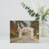 Postkarte für die weiße Brücke (Stehend Vorderseite)