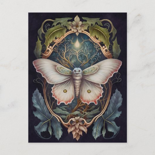 Postkarte für die Weiße Motte (Vorderseite)