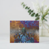 Postkarte für digitales Chaos (Stehend Vorderseite)