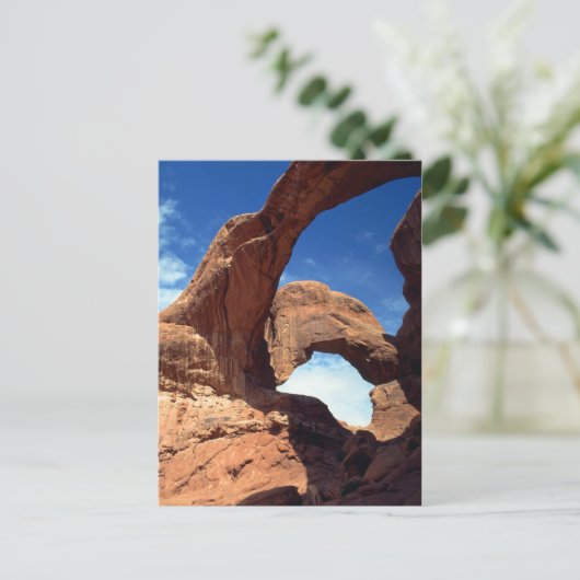 Postkarte für Doppelbögen (Stehend Vorderseite)