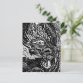 Postkarte für Drachen (Stehend Vorderseite)