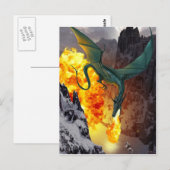 Postkarte für Drachenschlag (Vorne/Hinten)