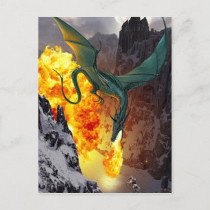 Postkarte für Drachenschlag