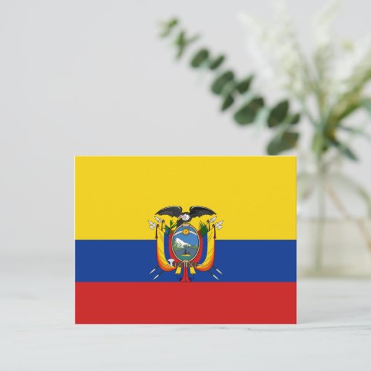 Postkarte für Ecuador (Stehend Vorderseite)