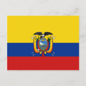 Postkarte für Ecuador (Vorderseite)