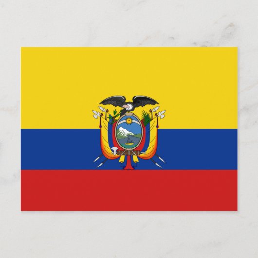 Postkarte für Ecuador (Vorderseite)