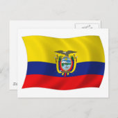 Postkarte für Ecuador (Vorne/Hinten)