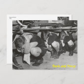 Postkarte für Enten und Decken (Vorne/Hinten)