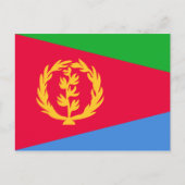 Postkarte für Eritrea (Vorderseite)
