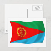 Postkarte für Eritrea (Vorne/Hinten)