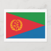 Postkarte für Eritrea (Vorderseite)