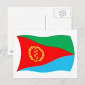Postkarte für Eritrea (Vorne/Hinten)