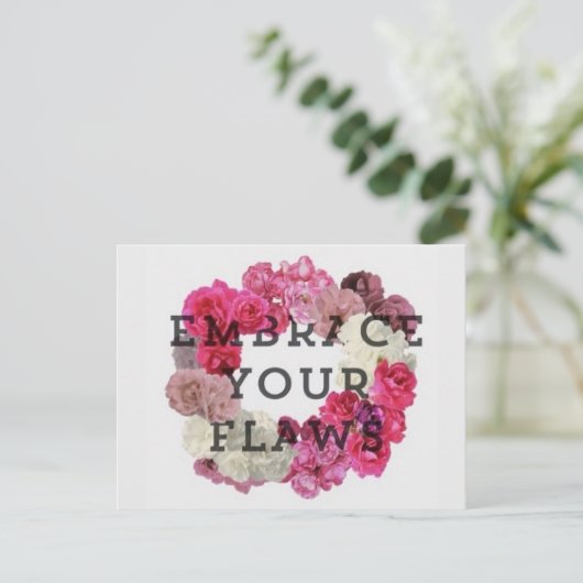 Postkarte für Fehler einbinden (Stehend Vorderseite)