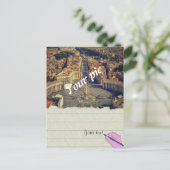 Postkarte für Feiertage anpassen (Stehend Vorderseite)