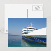 Postkarte für Ferryboat (Vorne/Hinten)