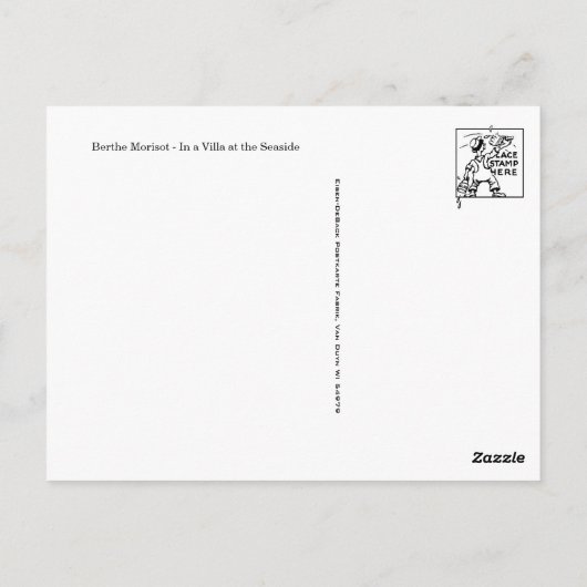 Postkarte für Fine Art (Rückseite)