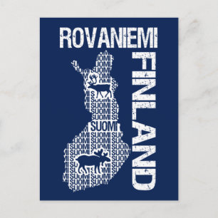 Postkarte für FINNLAND - Rovaniemi