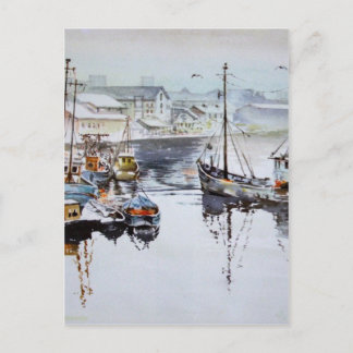 Postkarte für Fischereifahrzeuge