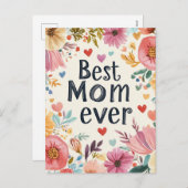 Postkarte für Flora und Fauna (Vorne/Hinten)