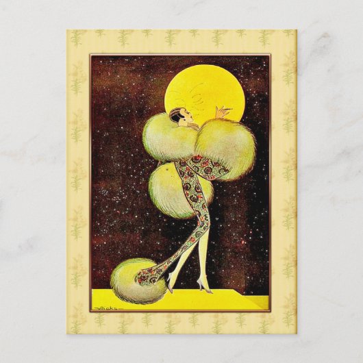 Postkarte für französische Folklore (Vorderseite)