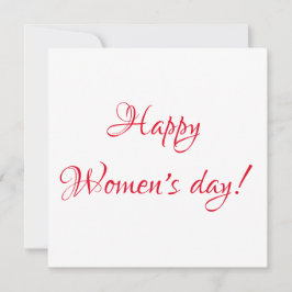 Postkarte für Frauen