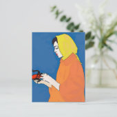 Postkarte für Frauen und Krebse (Stehend Vorderseite)