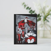 Postkarte für Freak Show (Stehend Vorderseite)