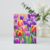 Postkarte für Frühlingshuppen (Stehend Vorderseite)