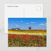 Postkarte für Frühlingshuppen (Vorne/Hinten)