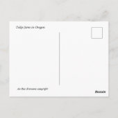Postkarte für Frühlingshuppen (Rückseite)