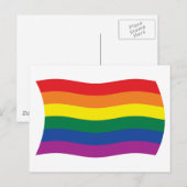 Postkarte für Gay Pride-Bewegung (Vorne/Hinten)