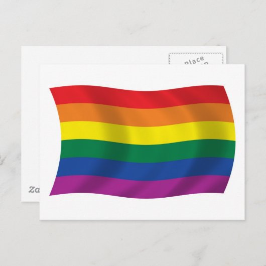 Postkarte für Gay Pride-Bewegung (Vorne/Hinten)
