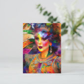 Postkarte für gemischte Medien (Stehend Vorderseite)