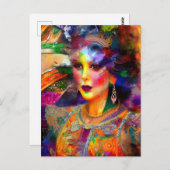 Postkarte für gemischte Medien (Vorne/Hinten)