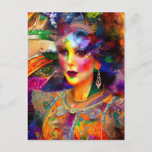 Postkarte für gemischte Medien (Vorderseite)