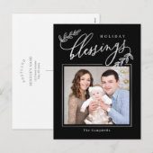 Postkarte für gesegnete Zweigreise-Fotokarte (Vorne/Hinten)