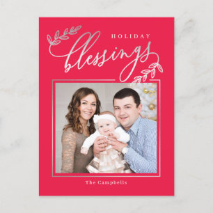 Postkarte für gesegnete Zweigreise-Fotokarte