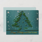 Postkarte für glückliche Ferien (Vorne/Hinten)