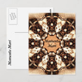 Postkarte für grimmige Sensenmann-Ansammlung (Vorne/Hinten)