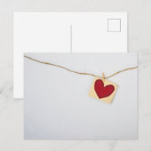 Postkarte für Handgebrauch (Vorne/Hinten)