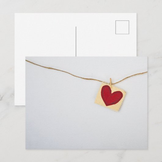 Postkarte für Handgebrauch (Vorne/Hinten)