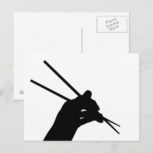 Postkarte für Handhalter (Vorne/Hinten)