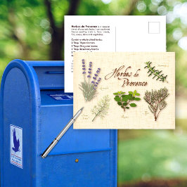 Postkarte für Herbes de Provence anpassen