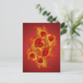 Postkarte für Herbst (Stehend Vorderseite)