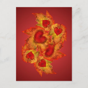 Postkarte für Herbst