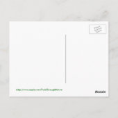 Postkarte für Herbst (Rückseite)