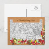 Postkarte für Herbstausgänge (Vorne/Hinten)
