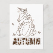 Postkarte für Herbstgrundierung und Pumpkammfärbun (Vorderseite)