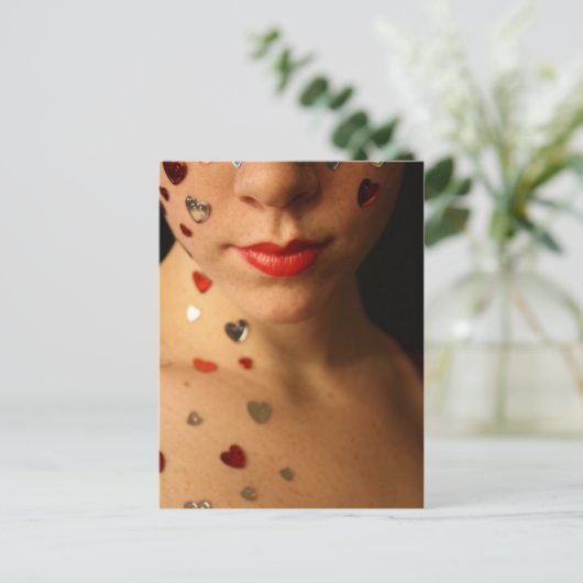 Postkarte für Herzangriffe (Stehend Vorderseite)